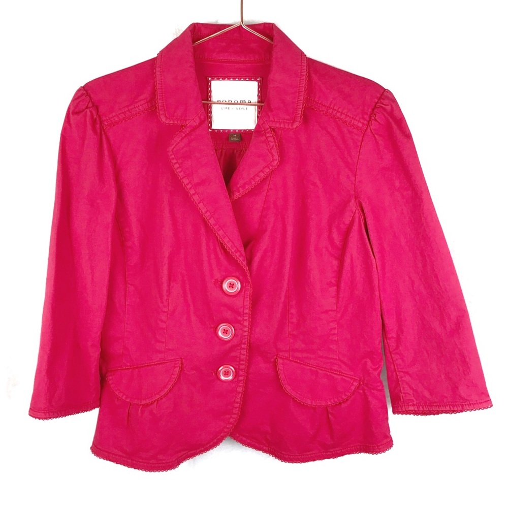 Sonoma Red Blazer Jacket